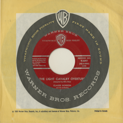 The Light Calvary Orchestra / You're The Cream In My Coffee