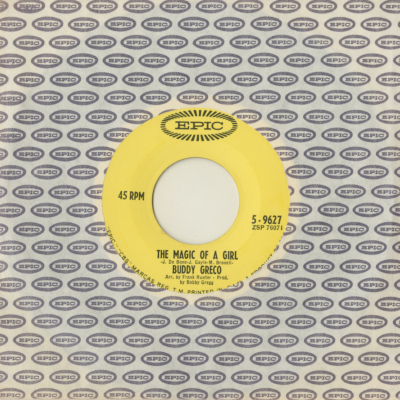 The Magic Of A Girl / Miss Kiss And Run (1963)
