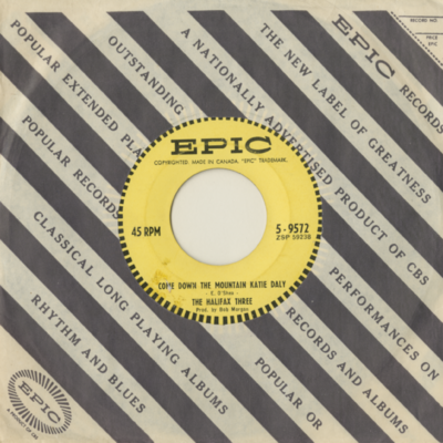 The Man Who Wouldn't Sing Along With Mitch / Come Down The Mountain Katie Daly (1963)