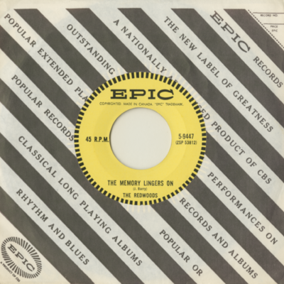 The Memory Lingers On / Shake Shake Sherry (1961)