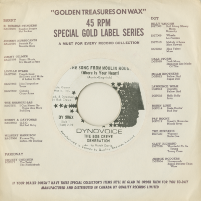 The Song From Moulin Rouge / Winter Warm (1968)