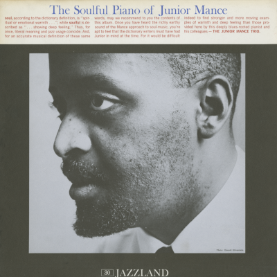 The Soulful Piano Of Junior Mance (1960)