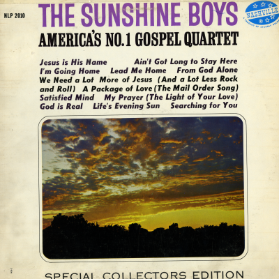 The Sunshine Boys America's No 1 Gospel Quartet (1964)