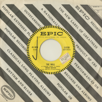 The Wall / All My Love Belongs To You (1957)