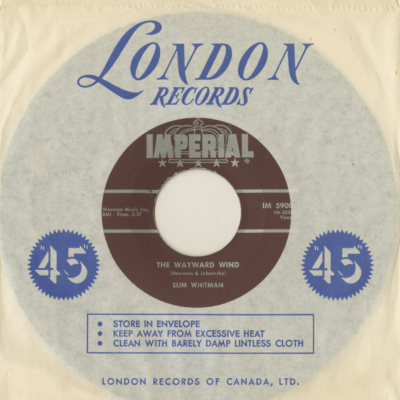 The Wayward Wind / Straight From Heaven (1962)