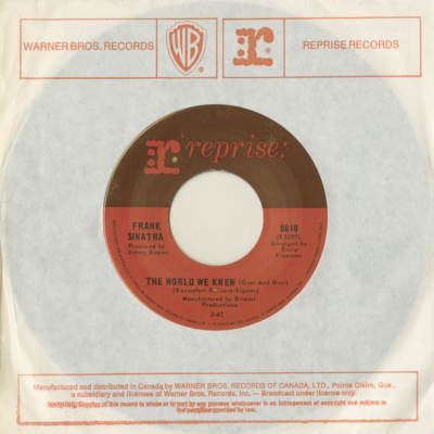 You Are There / The World We Knew (1967)