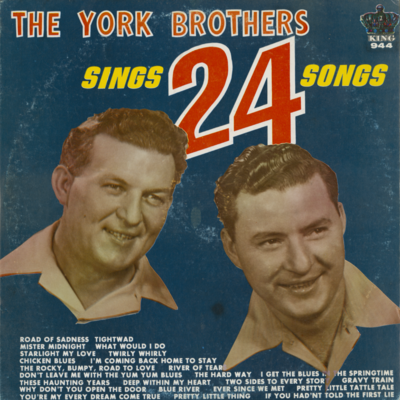 The York Brothers Sing 24 Songs (1965)