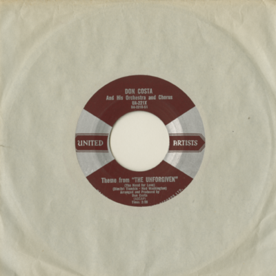Theme From The Unforgiven / Streets Of Paris (1960)