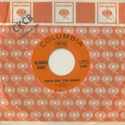 Then Cry You Away / Mean Old Woman