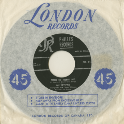 Then He Kissed Me / All Grown Up (1963)