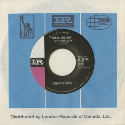 These Are Not My People / Going Back To Big Sur (1969)