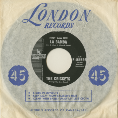 They Call Her La Bamba / All Over You (1964)