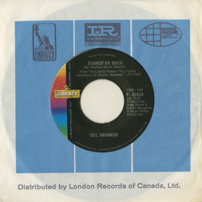 Thinkin' It Over / Running On Back (1968)