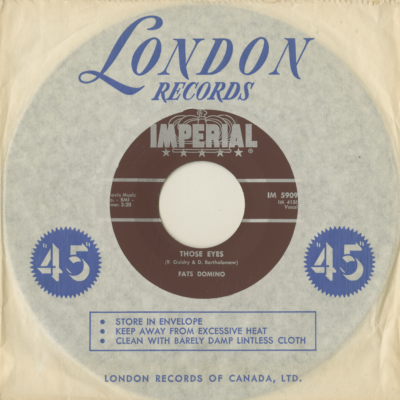 Those Eyes / Hum Diddy Doo (1963)