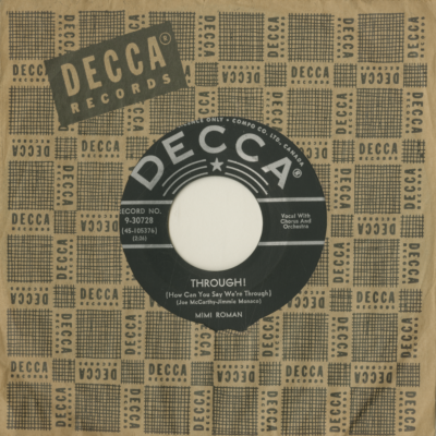 Through! / Mama Says