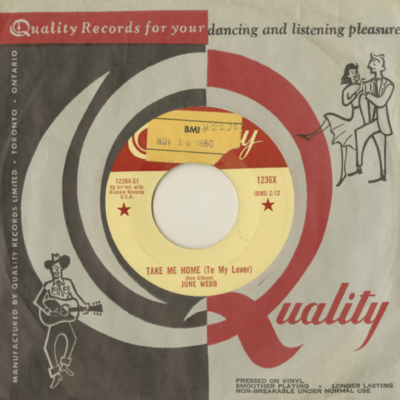 Take Me Home To My Lover / To Be Lonely (1960)