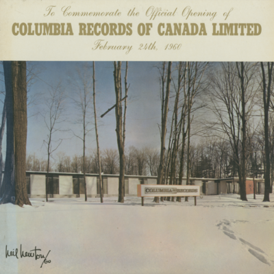 To Commemorate The Official Opening Of Columbia Of Canada (1960)
