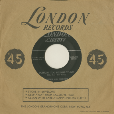 Tonight You Belong To Me / A Smile And A Ribbon (1956)