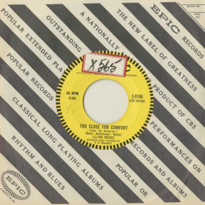Too Close For Comfort / The Gypsy Goofed (1956)