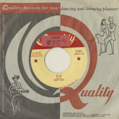 Bad / Topsy Turvy (1959)