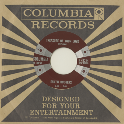Treasure Of Your Love / A Little Bit Bluer (1958)