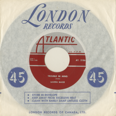 Trouble In Mind / Half Of Your Love (1963)