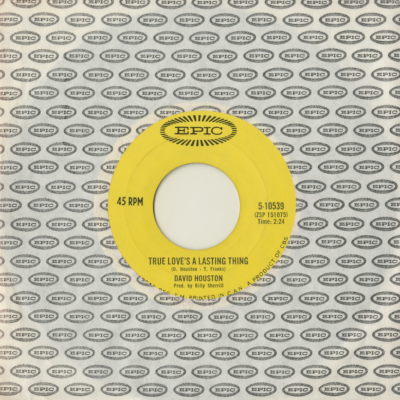 True Love's A Lasting Thing / Baby Baby I Know You're A Lady (1969)
