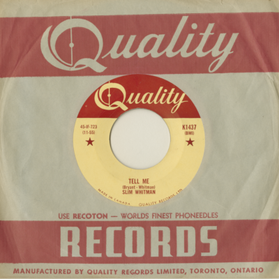 Tell Me / Tumbling Tumbleweeds (1955)