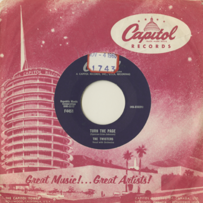 Turn The Page / Dancing Little Clown (1960)