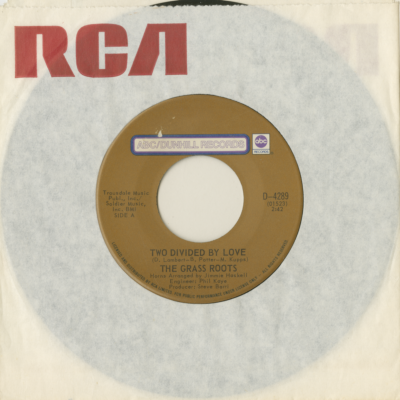 Two Divided By Love / Let It Go (1971)