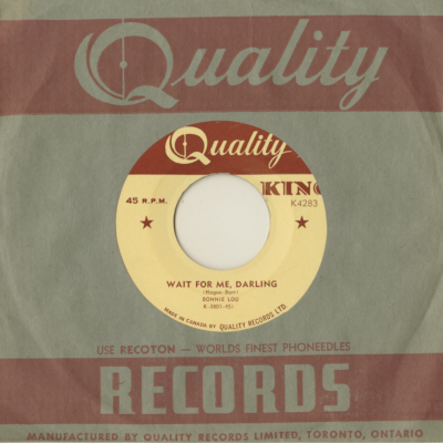Wait For Me Darling / Blue Tennessee Rain  (1954)