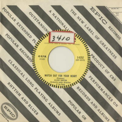 Watch Out For Your Heart / Hearts Are Funny Things (1957)