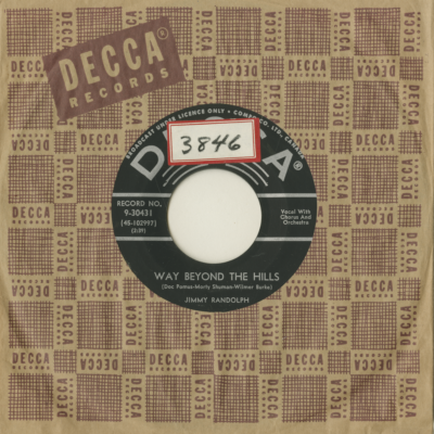 Way Beyond The Hills / Where Shall I Go (1957)