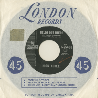 We Could / Hello Out There (1962)