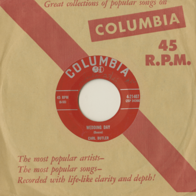 Wedding Day / If I Could Spend My Heartaches (1955)