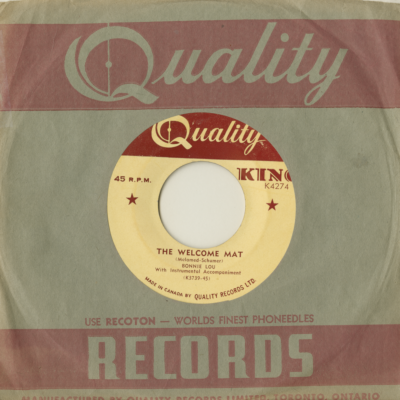 The Welcome Mat / Don't Stop Kissing Me Goodnight (1954)