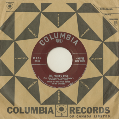 Whad'ja Put In That Kiss / The Party's Over (1956)