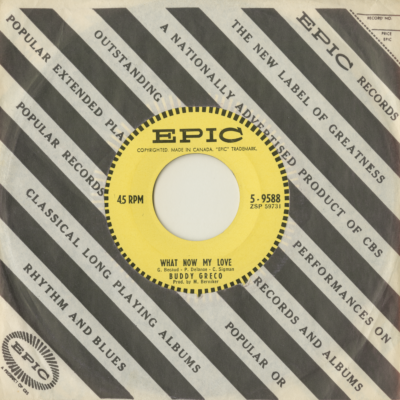 What Now My Love / Make Up Your Mind (1963)