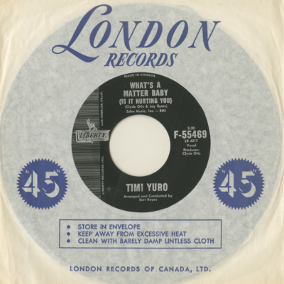 What's A Matter Baby / Thirteenth Hour (1962)