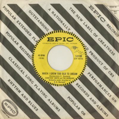 When I Grow Too Old To Dream / We'll Build A Bungalow (1956)