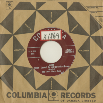 When I Looked Up And He Looked Down / I'll Walk And Talk With My Lord (1957)