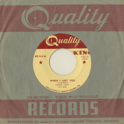 When I Lost You / Why Should I Want Her (1955)