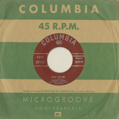 When I See You / It Just Happened To Happen To Me (1953)