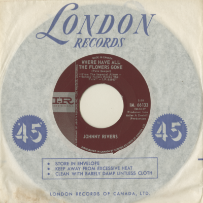 Where Have All The Flowers Gone / Love Me While You Can (1965)