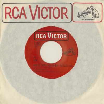 Where Were You When I Needed You / These Are Bad Times (1966)