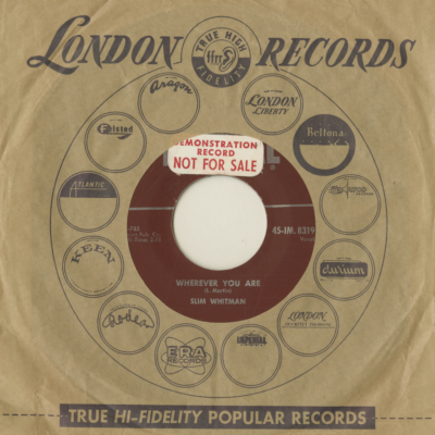 Wherever You Are / At The End Of Nowhere (1958)