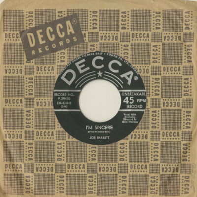 Why Did You Break My Heart / I'm Sincere (1955)