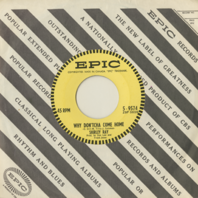 Why Don'tcha Come Home / You Know That I Know (1963)