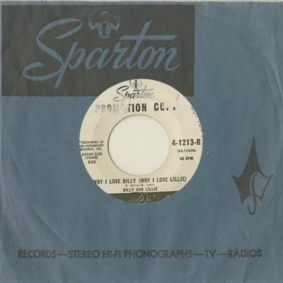 Why I Love Billy / Carry Me Cross The Threshold