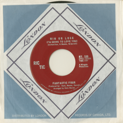 Win Or Lose I'm Gonna Love You / I've Got To Have You (1968)